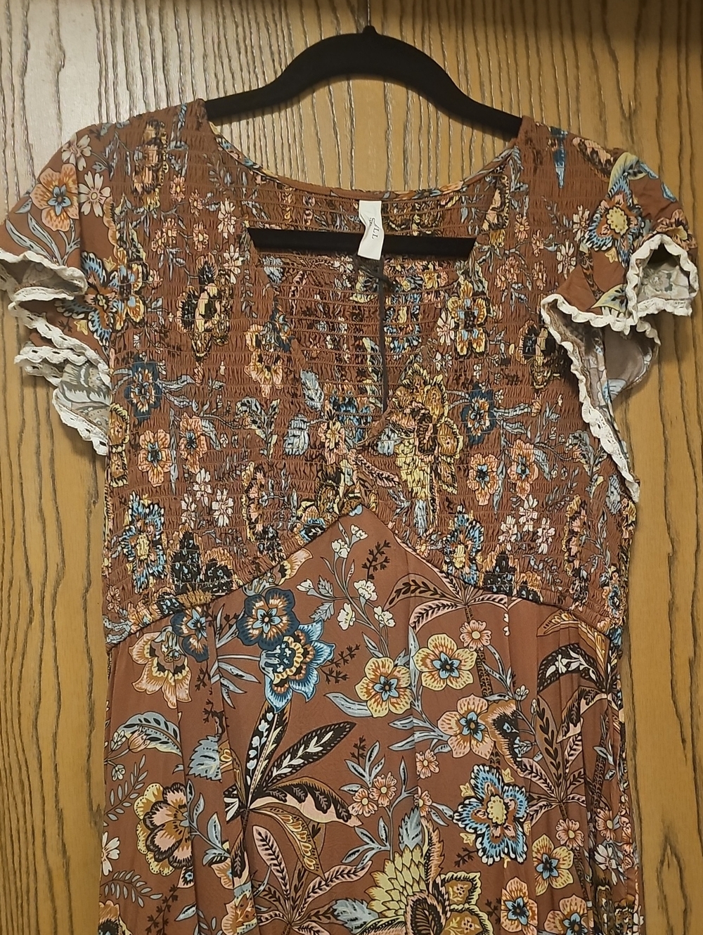Spell Mojave Lily Shirred Maxi Dress - Picture 10 of 13